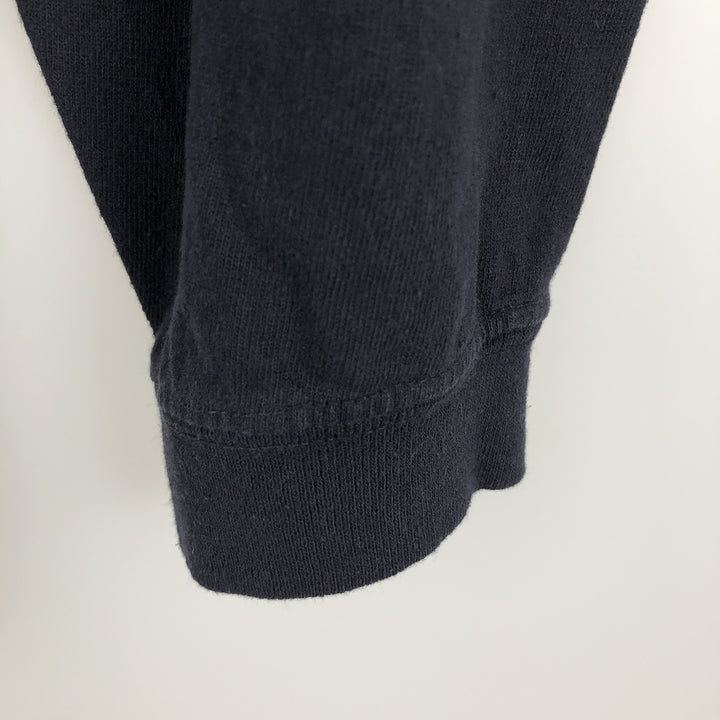 90'S Calvin Klein Jeans Long-Sleeve T-Shirt, Made in USA, Men's Size L (Equivalent), Vintage cotton navy blue type Vintage Second Hand