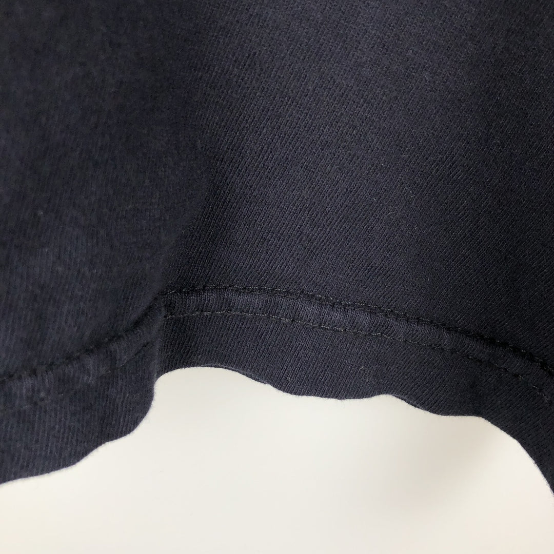 90'S Calvin Klein Jeans Long-Sleeve T-Shirt, Made in USA, Men's Size L (Equivalent), Vintage cotton navy blue type Vintage Second Hand