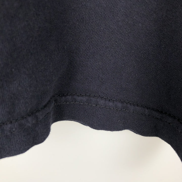 90'S Calvin Klein Jeans Long-Sleeve T-Shirt, Made in USA, Men's Size L (Equivalent), Vintage cotton navy blue type Vintage Second Hand