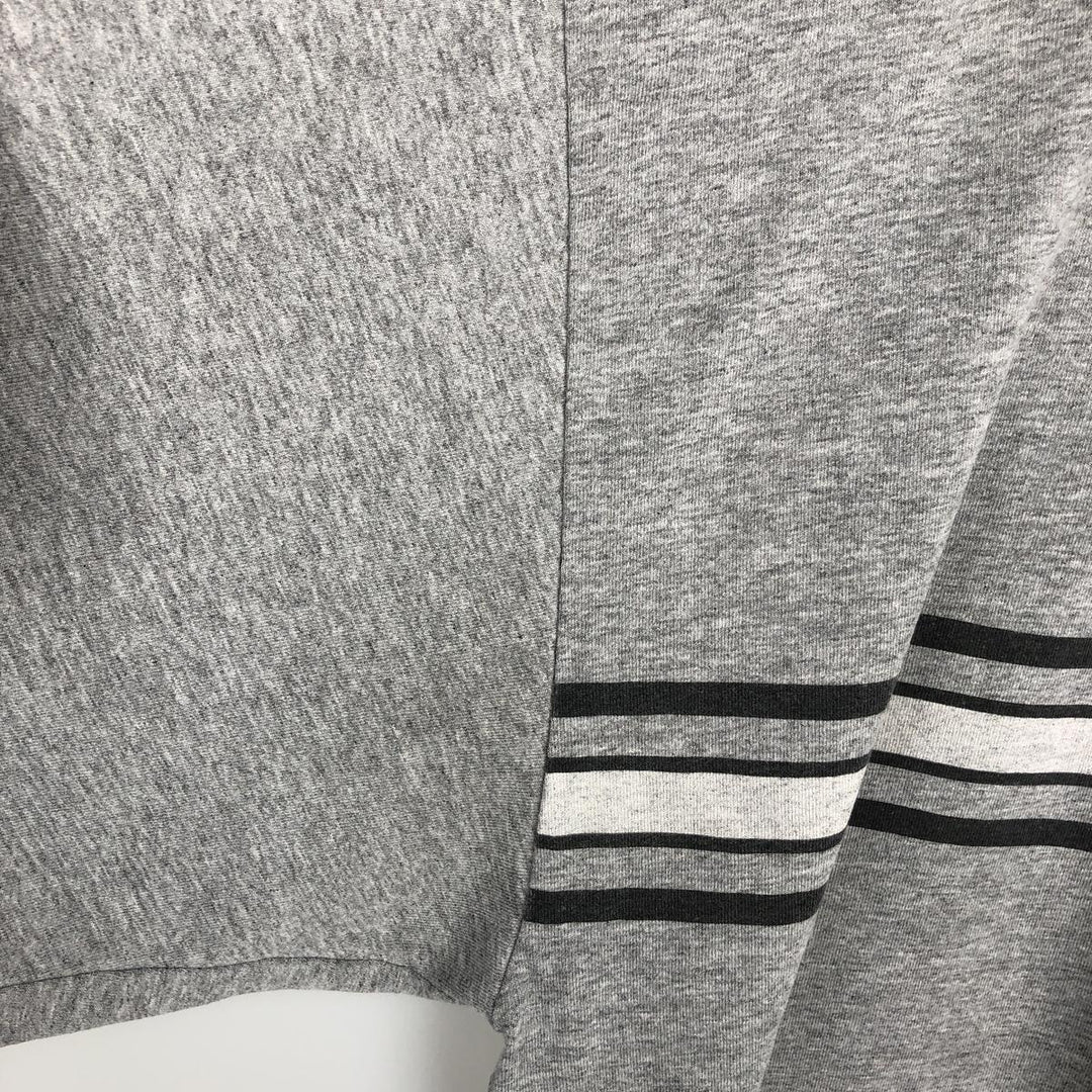 2000'S GEAR SUBWAY SERIES Long-Sleeve T-Shirt (Men's Size L) cotton gray type Vintage Second Hand
