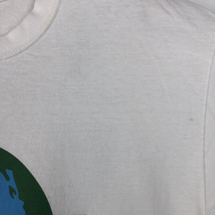 Gildan LANY Long-Sleeve Band T-Shirt (Men's Size L) cotton white type Vintage Second Hand