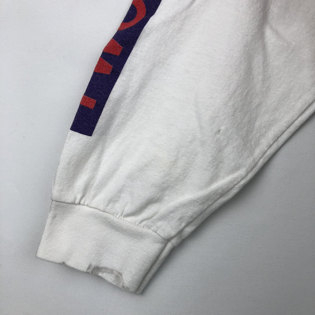 Gildan LANY Long-Sleeve Band T-Shirt (Men's Size L) cotton white type Vintage Second Hand