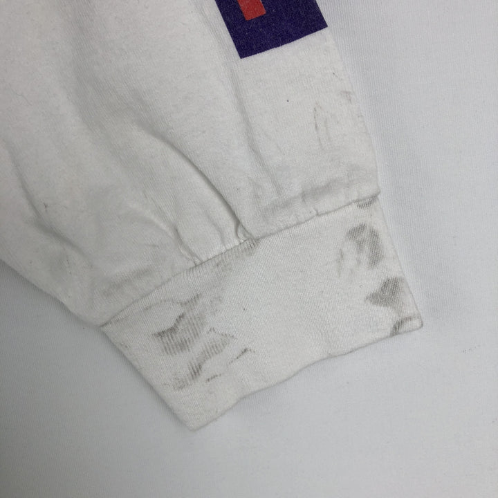 Gildan LANY Long-Sleeve Band T-Shirt (Men's Size L) cotton white type Vintage Second Hand