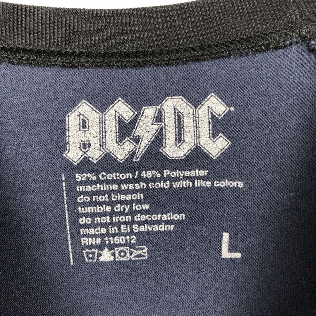 AC cotton navy blue type Vintage Second Hand