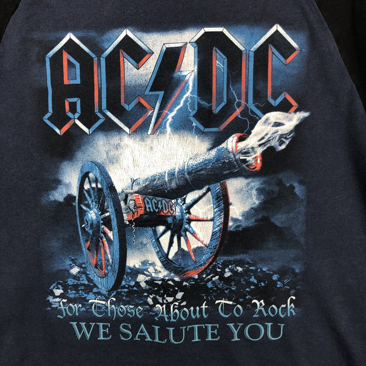 AC cotton navy blue type Vintage Second Hand