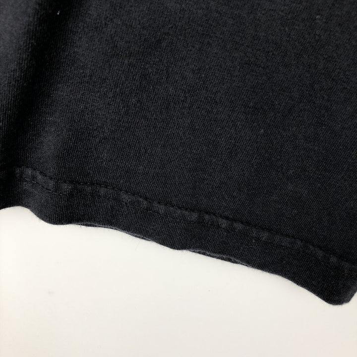 90'S Murina Long-Sleeve T-Shirt, Made in USA, Men's Size L (Equivalent), Vintage cotton black type Vintage Second Hand