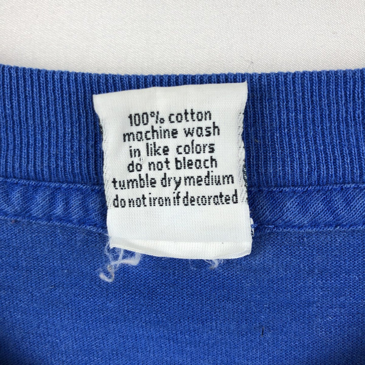 90'S T&C Surf Designs Long-Sleeve T-Shirt, Made in USA, Men's XL equivalent. cotton blue type Vintage Second Hand