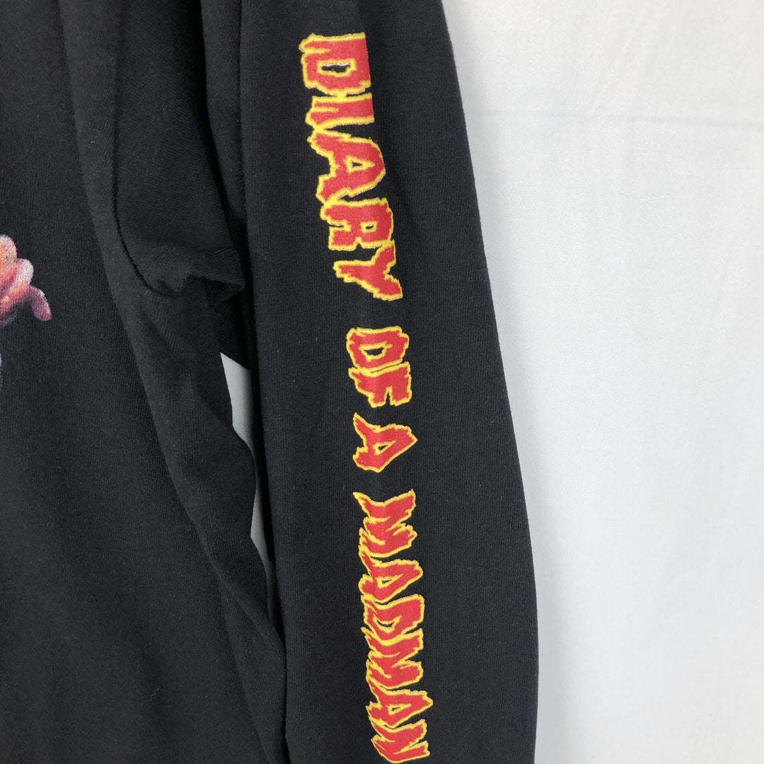 Yazbec Ozzy Osbourne Long-Sleeve Band T-Shirt (Men's Size L) cotton black type Vintage Second Hand