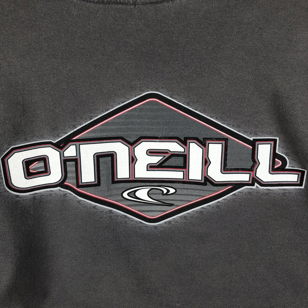 90s-00'S O'Neill surf skate long-sleeve t-shirt, men's size M equivalent. cotton gray type Vintage Second Hand