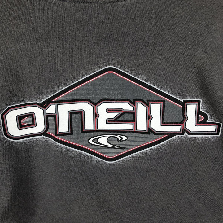90s-00'S O'Neill surf skate long-sleeve t-shirt, men's size M equivalent. cotton gray type Vintage Second Hand
