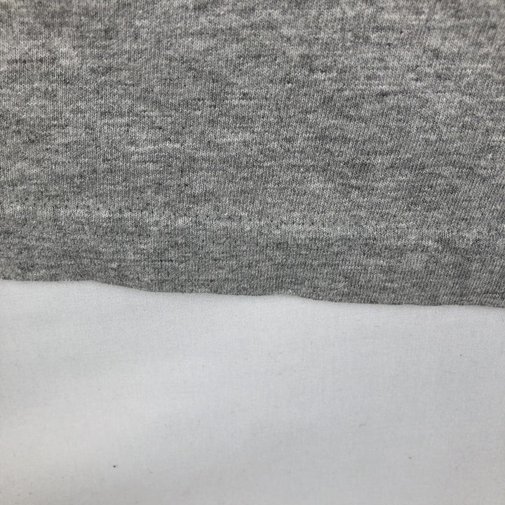 90'S Walt Disney World Mickey Mouse Print Long-Sleeve T-Shirt (Men's Size M equivalent) Vintage cotton gray type Vintage Second Hand