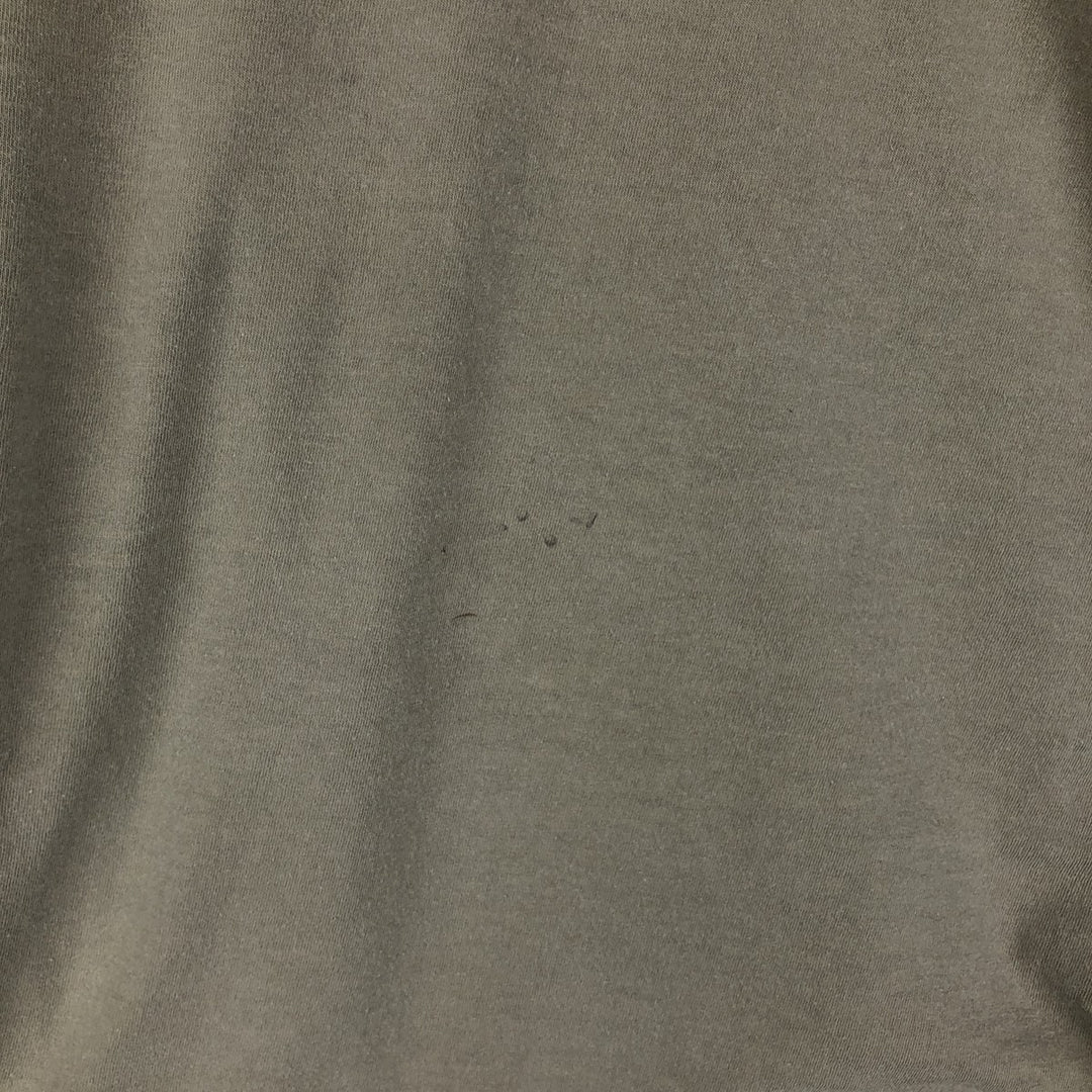 Anvil MILLER Advertising Long-Sleeve T-Shirt (Men's Size M) cotton brown type Vintage Second Hand