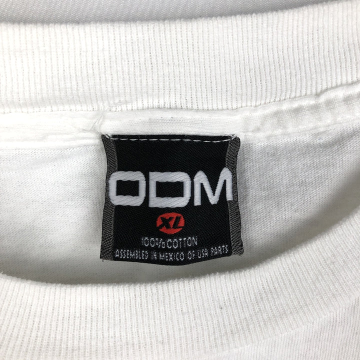 2000'S ODM Orange County Choppers Tribal Motorcycle Long-Sleeve T-Shirt (Men's XL equivalent) cotton white type Vintage Second Hand