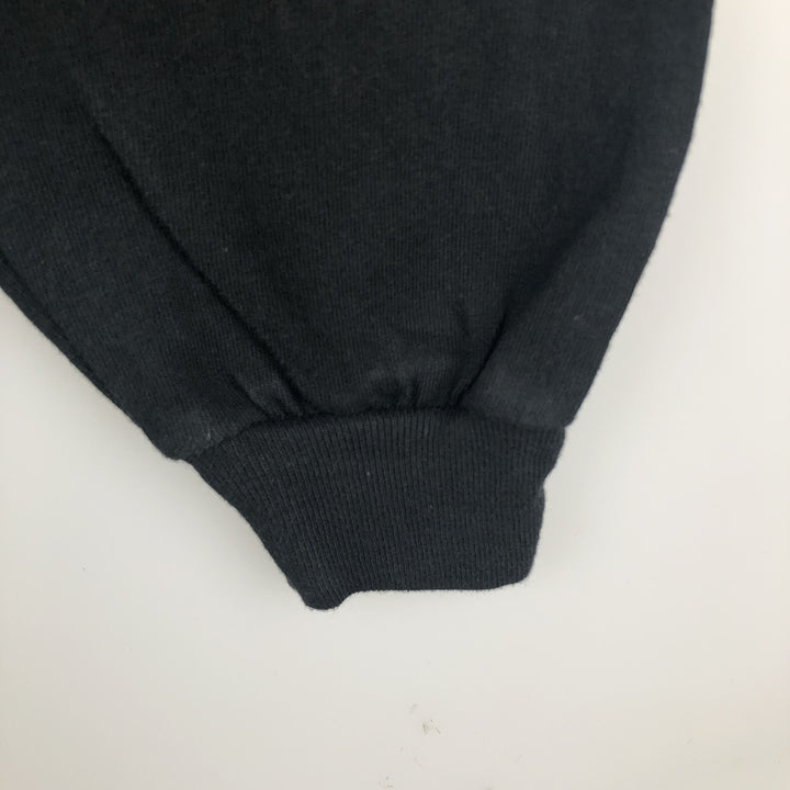 2000'S Hanes BEEFY-T Blue Tag Orange County Choppers Motorcycle Long-Sleeve T-Shirt (Men's Size L) cotton black type Vintage Second Hand