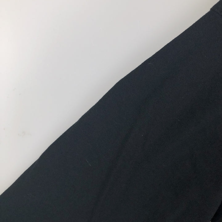 2000'S Fruit of the Loom Heavy Cotton Microsoft Mac Advertisement Long-Sleeve T-Shirt (Men's Size L) cotton black type Vintage Second Hand