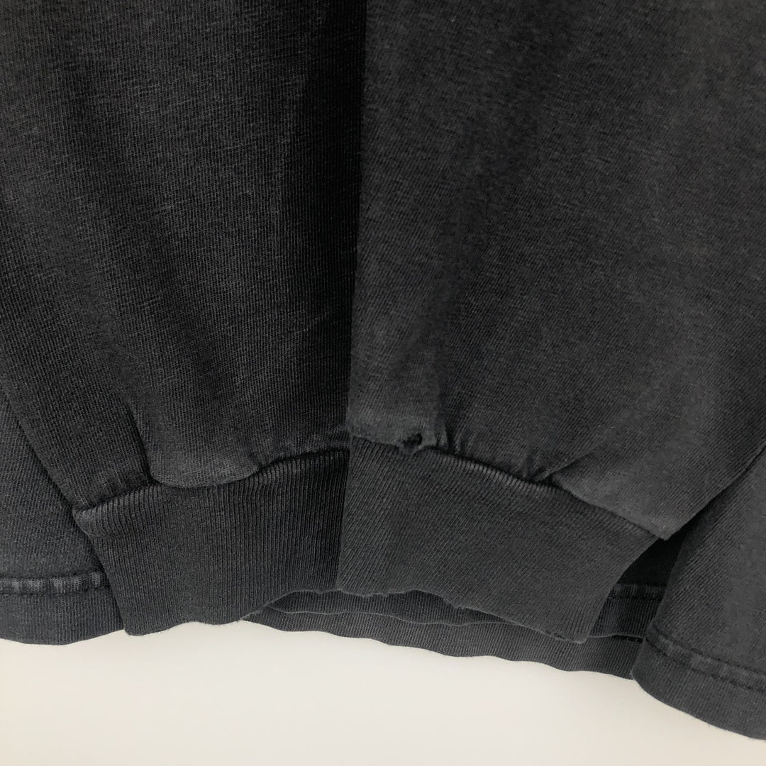 Harley-Davidson Pin-up Girl Motorcycle Long-Sleeve T-Shirt (Men's Size S) unclear black type Vintage Second Hand