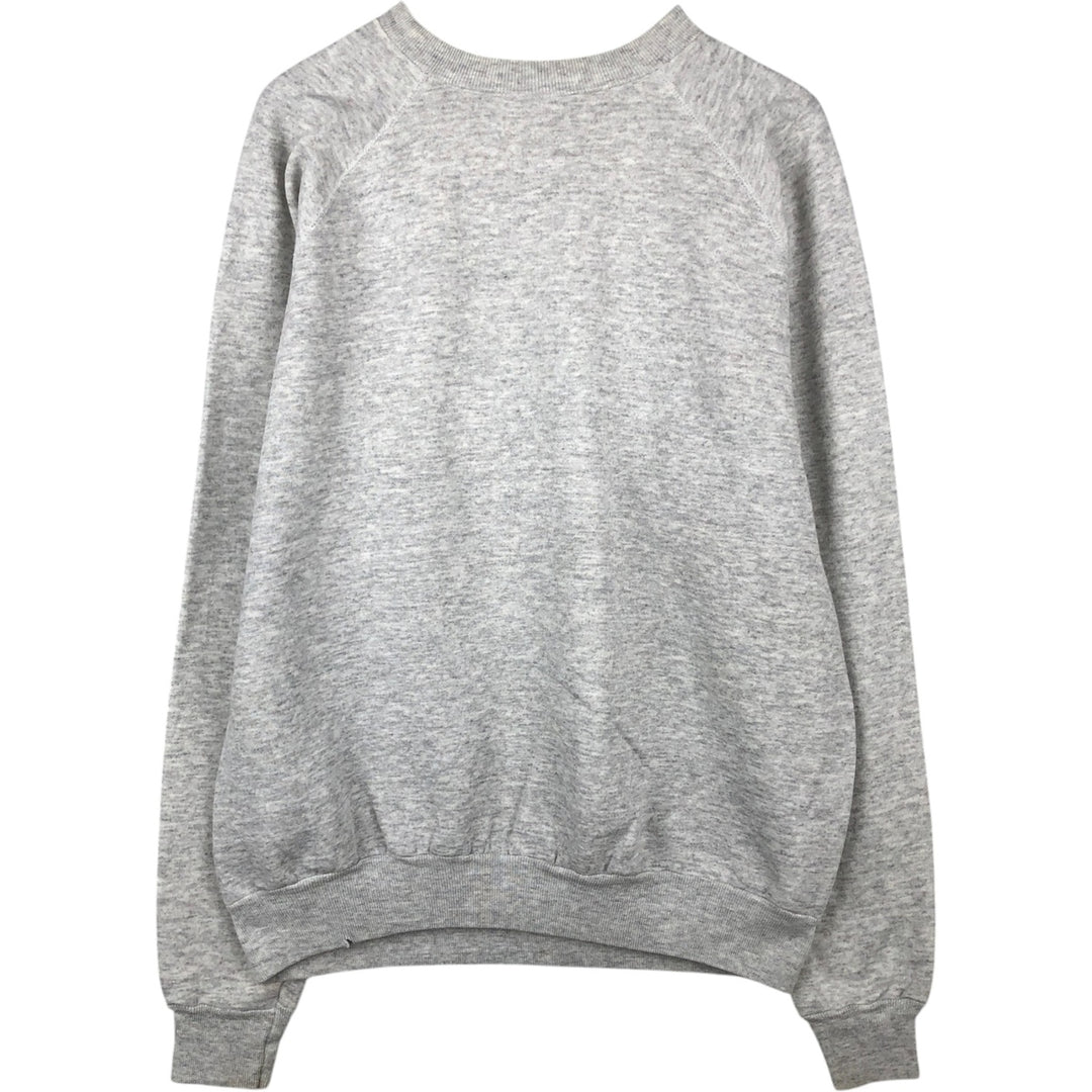 80'S Printed Fish Pattern Animal Sweatshirt, Men's Size XL (Equivalent), Vintage unclear gray type Vintage Second Hand