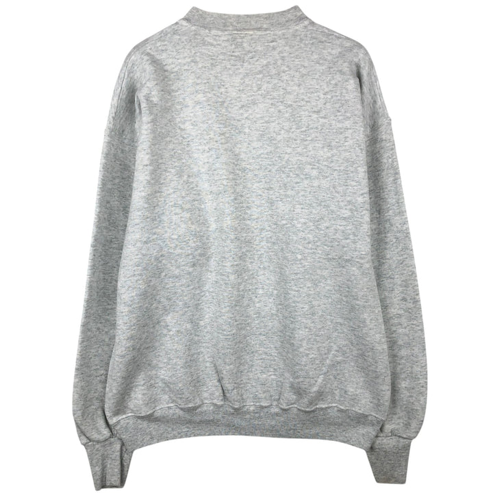 2000'S Fruit of the Loom Best Fish Print Animal Sweatshirt (Men's Size L) cotton gray type Vintage Second Hand
