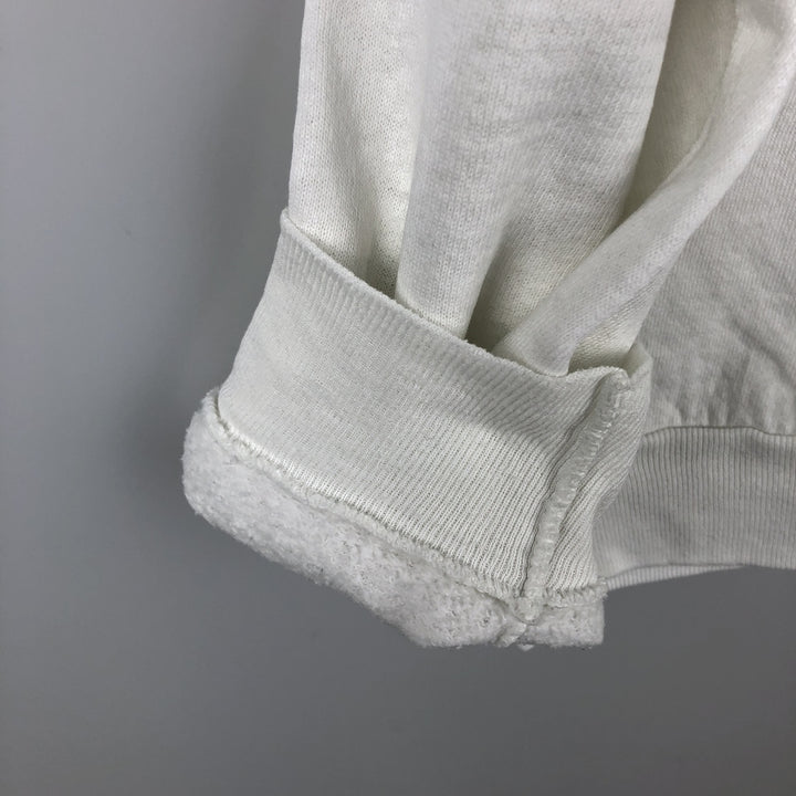 90'S Fruit of the Loom Dog Print Animal Sweatshirt Trainer Made in USA Men's XL Vintage cotton white type Vintage Second Hand