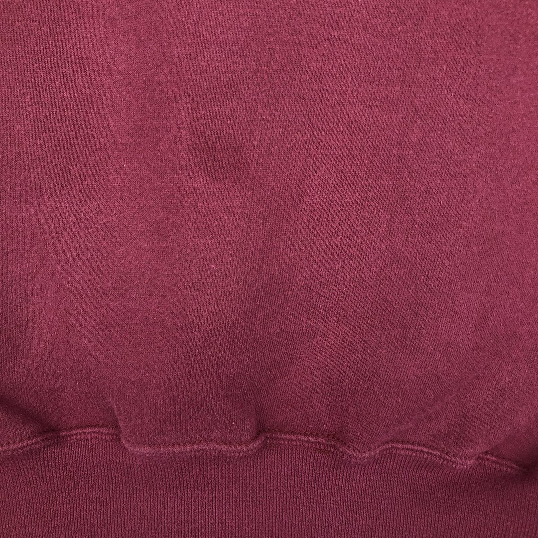 90'S Marathon Apparel Dog Print Animal Sweatshirt, Made in USA, Men's XL (approx.) Vintage cotton wine-red Vintage Second Hand