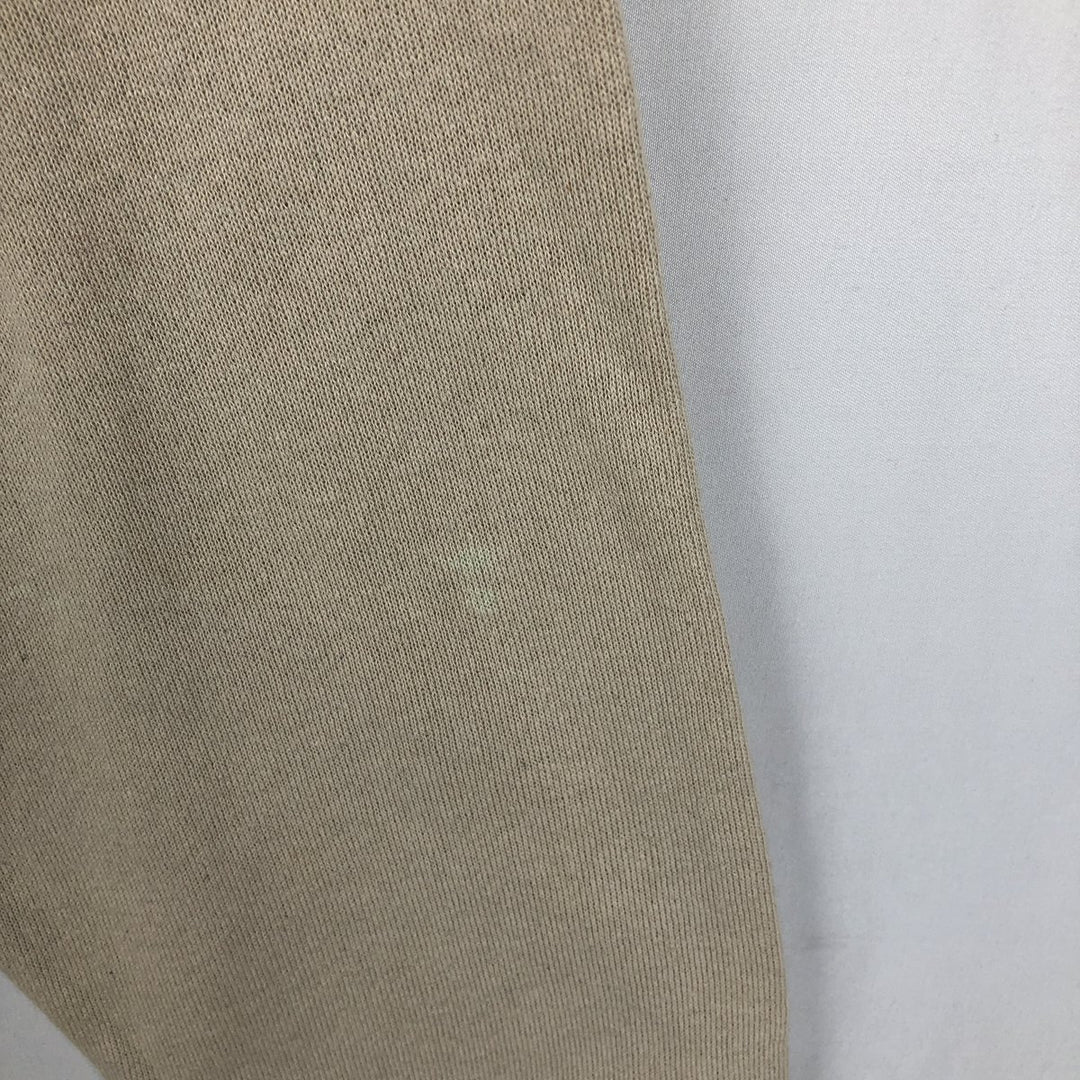 90'S Cotton Grove Dog Print Animal Sweatshirt, Men's Size M (Equivalent), Vintage cotton Beige type Vintage Second Hand