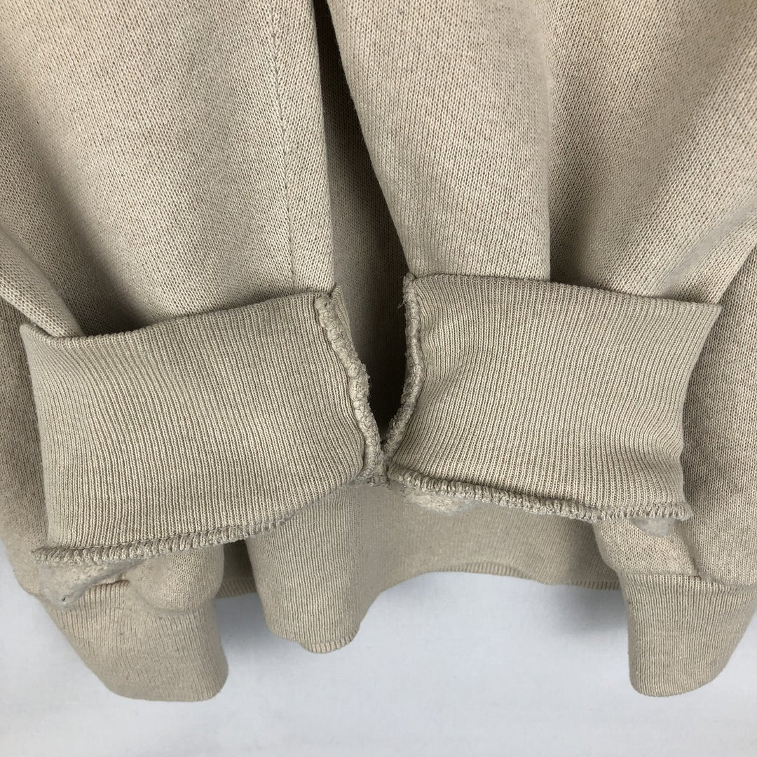 90'S Cotton Grove Dog Print Animal Sweatshirt, Men's Size M (Equivalent), Vintage cotton Beige type Vintage Second Hand