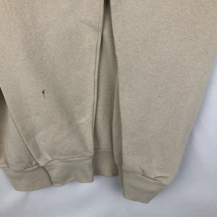 90'S Cotton Grove Dog Print Animal Sweatshirt, Men's Size M (Equivalent), Vintage cotton Beige type Vintage Second Hand