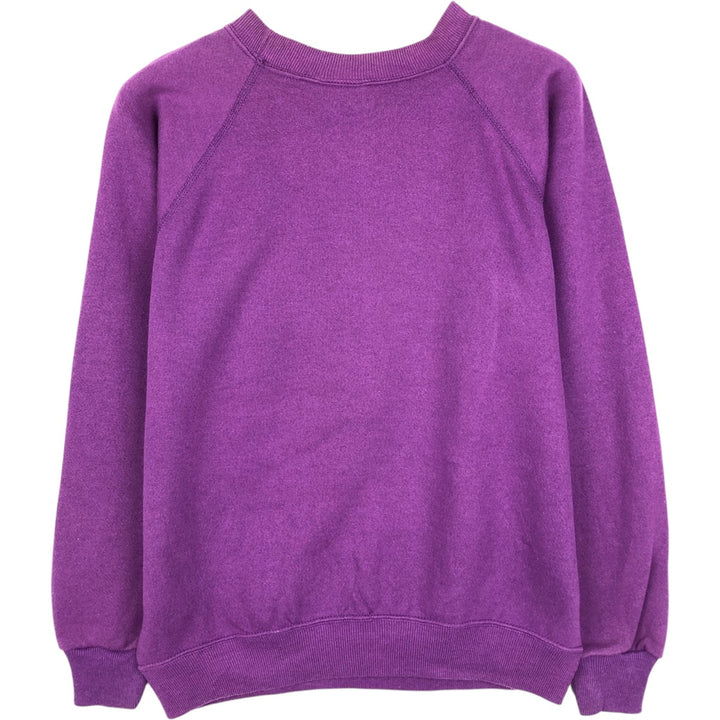 90'S Hanes Black Chow Dog Print Animal Sweatshirt, Made in USA, Women's Size S (Equivalent), Vintage cotton purple type Vintage Second Hand