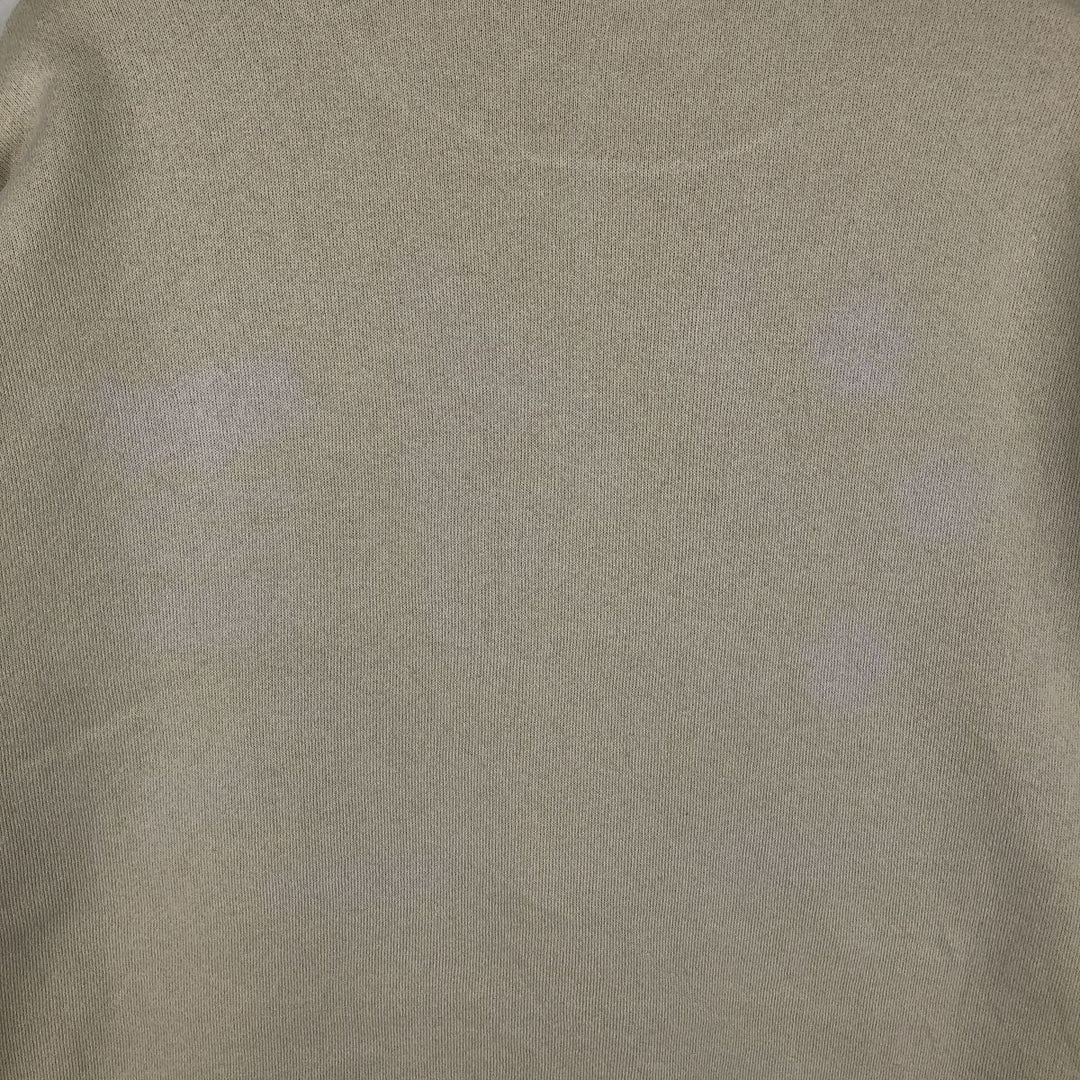 90'S Tultex MAXIMUM SWEATS Boston Terrier Dog Print Animal Sweatshirt (Men's XL equivalent) cotton Beige type Vintage Second Hand