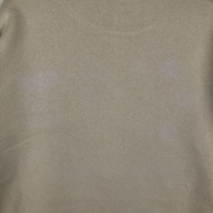 90'S Tultex MAXIMUM SWEATS Boston Terrier Dog Print Animal Sweatshirt (Men's XL equivalent) cotton Beige type Vintage Second Hand