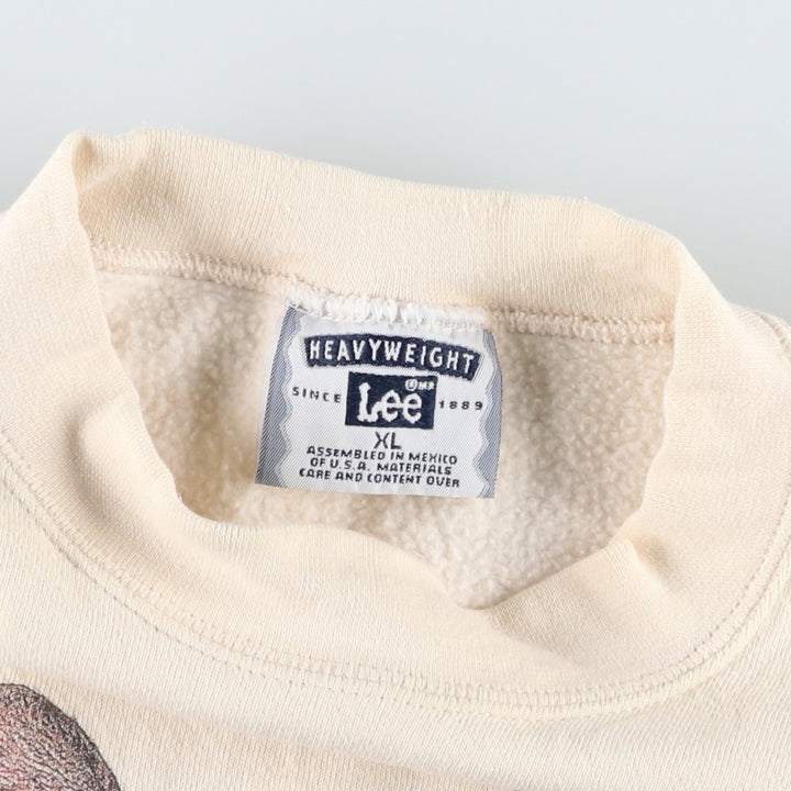 90s-00'S Lee German Shepherd Dog Print Animal Sweatshirt, Men's XL (approx.), Vintage unclear unbleached Vintage Second Hand