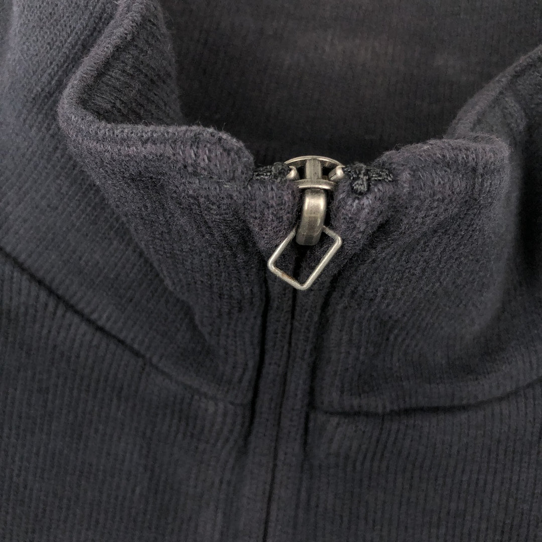 Ralph Lauren POLO by Ralph Lauren Half-Zip Sweatshirt, Men's M cotton black type Vintage Second Hand