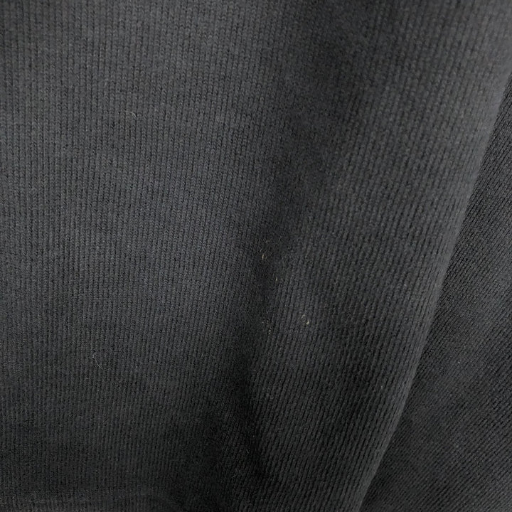 Ralph Lauren POLO by Ralph Lauren Half-Zip Sweatshirt, Men's M cotton black type Vintage Second Hand
