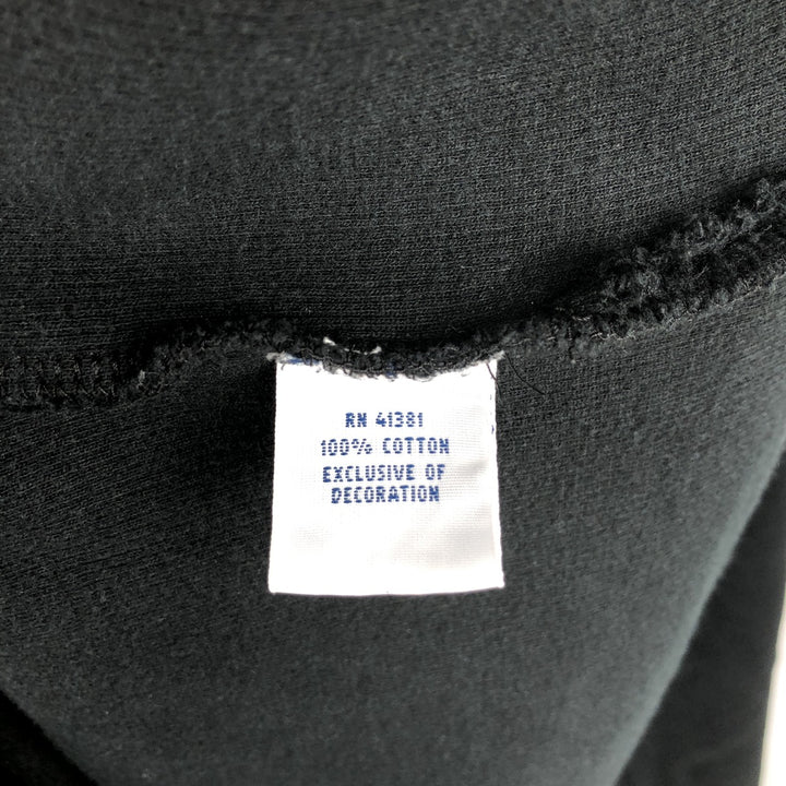 Ralph Lauren POLO RALPH LAUREN Half-zip sweatshirt, sweatshirt, men's size L cotton black type Vintage Second Hand