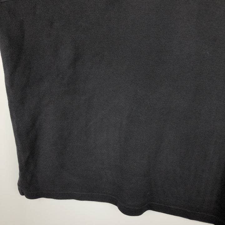 Ralph Lauren POLO by Ralph Lauren Half-Zip Sweatshirt, Men's XXL cotton navy blue type Vintage Second Hand