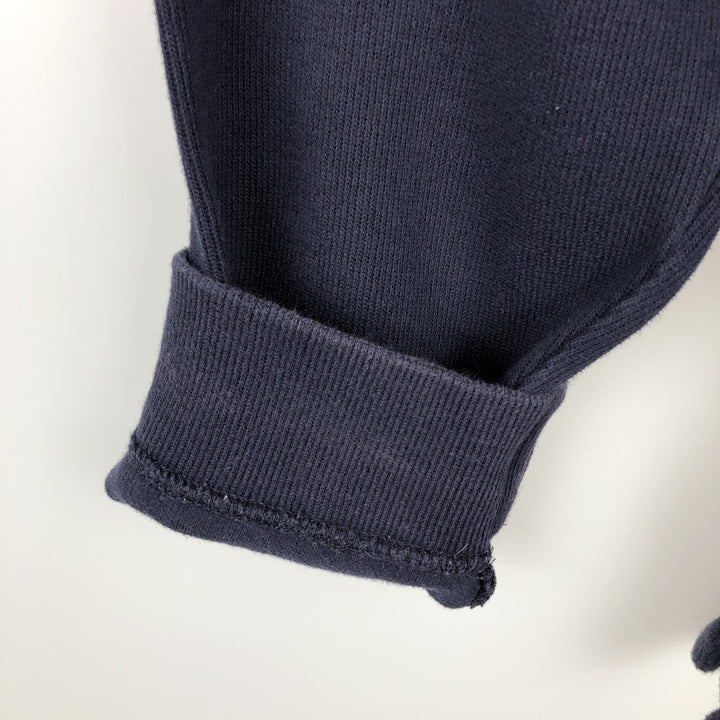 Ralph Lauren POLO by Ralph Lauren Half-Zip Sweatshirt, Men's XL cotton navy blue type Vintage Second Hand