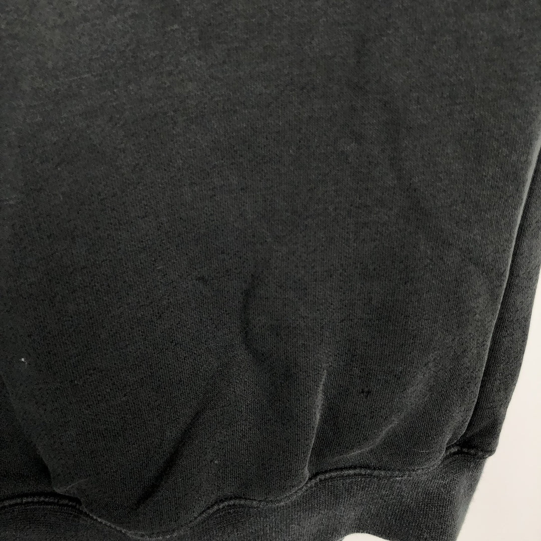 2000'S Nike Half-Zip Sweatshirt, Men's Size XXL (approx.) cotton black type Vintage Second Hand