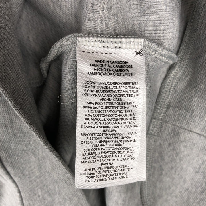 Ralph Lauren POLO RALPH LAUREN Half-zip sweatshirt, sweatshirt, men's size L polyester gray type Vintage Second Hand