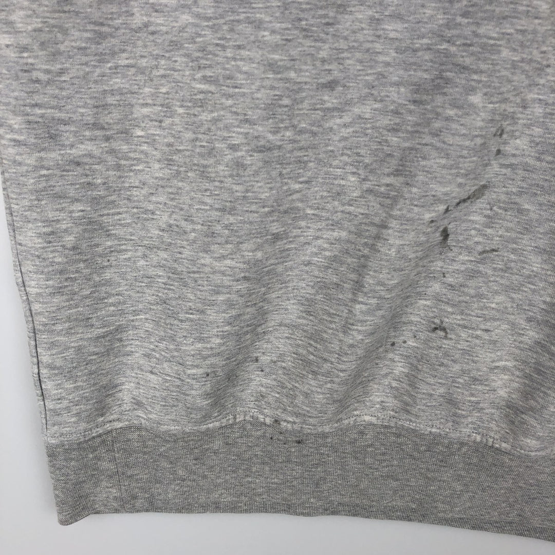 Ralph Lauren POLO RALPH LAUREN Half-zip sweatshirt, sweatshirt, men's size L polyester gray type Vintage Second Hand