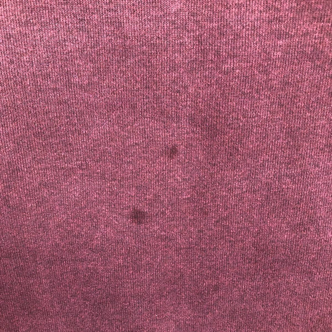 Ralph Lauren POLO by Ralph Lauren Half-Zip Sweatshirt, Men's XL cotton burgundy type Vintage Second Hand