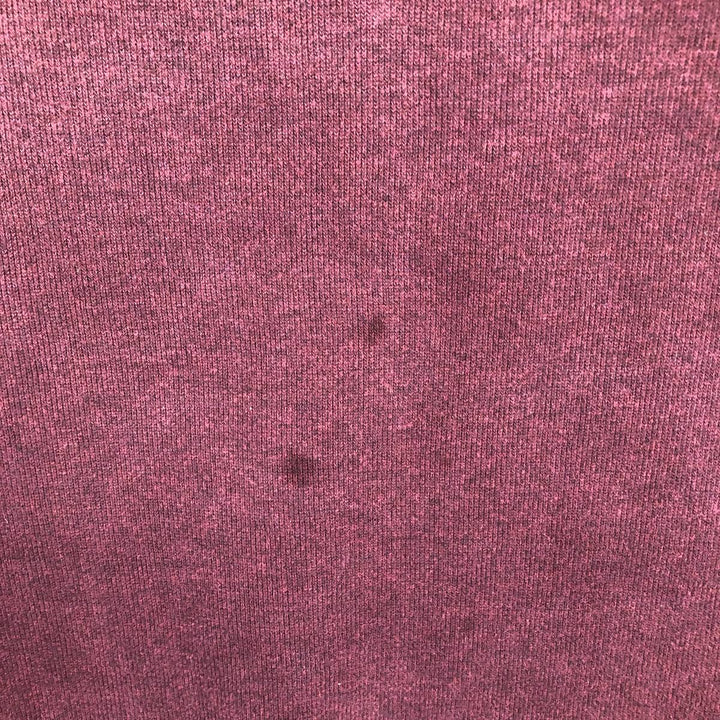 Ralph Lauren POLO by Ralph Lauren Half-Zip Sweatshirt, Men's XL cotton burgundy type Vintage Second Hand