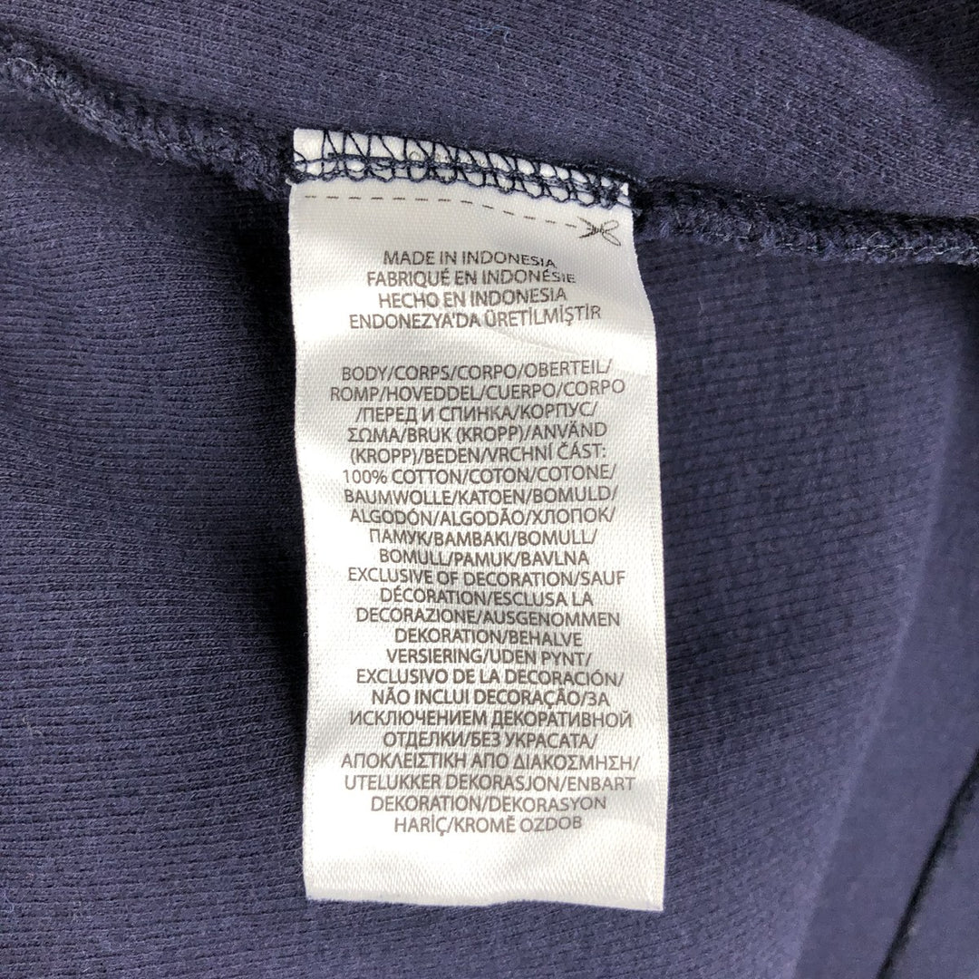 Ralph Lauren POLO RALPH LAUREN Half-zip sweatshirt, men's M size cotton navy blue type Vintage Second Hand