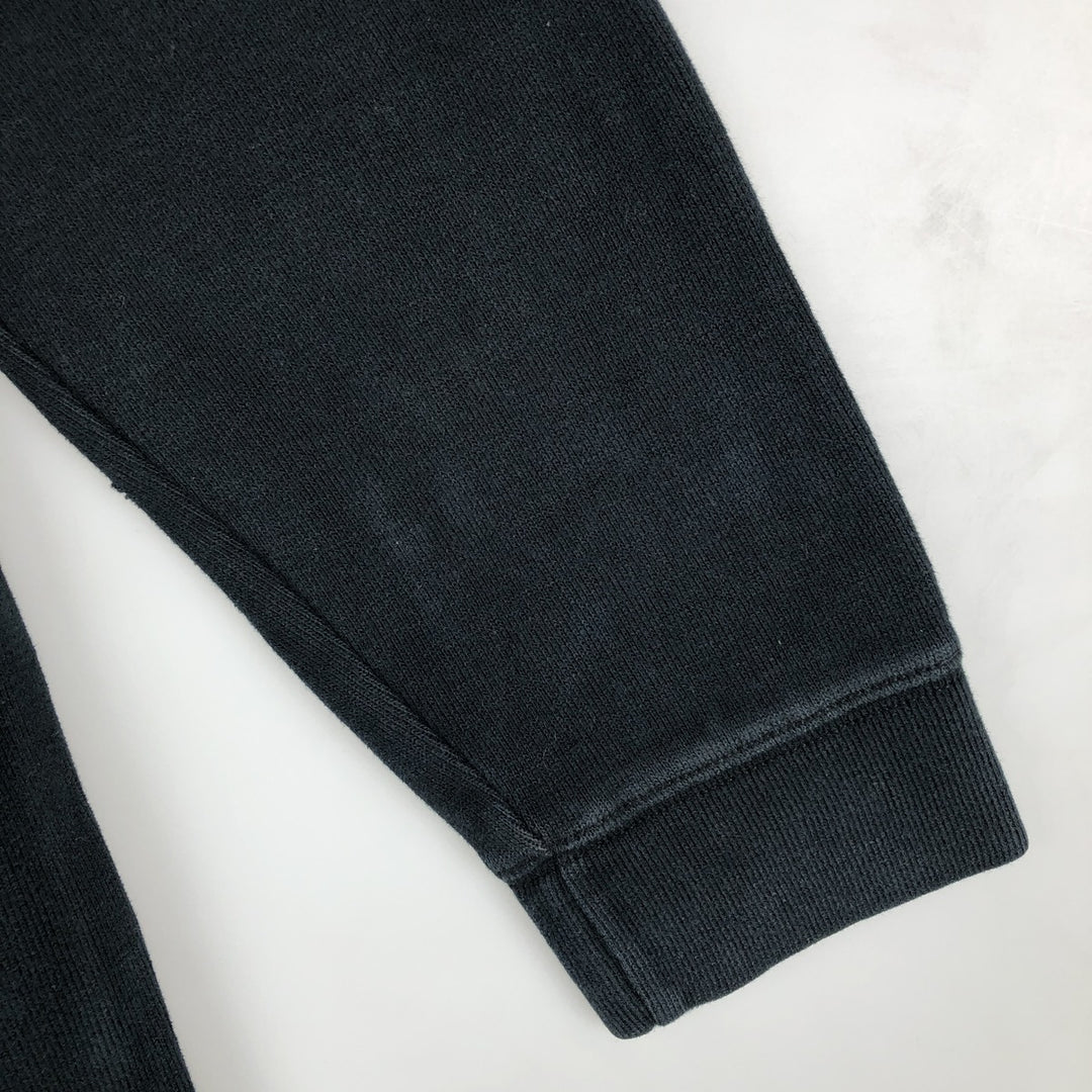Ralph Lauren POLO by Ralph Lauren Half-Zip Sweatshirt, Men's XL cotton black type Vintage Second Hand