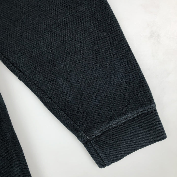 Ralph Lauren POLO by Ralph Lauren Half-Zip Sweatshirt, Men's XL cotton black type Vintage Second Hand
