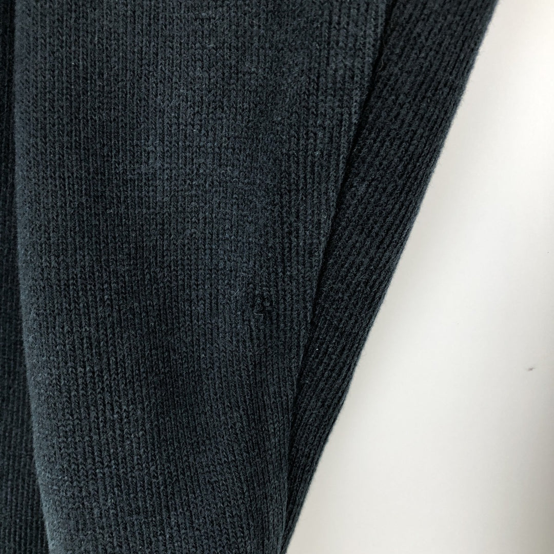 Ralph Lauren POLO by Ralph Lauren Half-Zip Sweatshirt, Men's XL cotton black type Vintage Second Hand