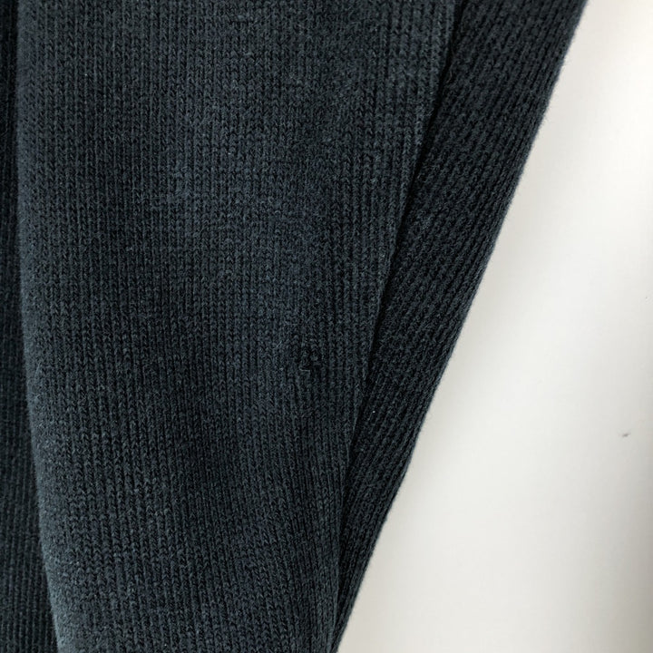 Ralph Lauren POLO by Ralph Lauren Half-Zip Sweatshirt, Men's XL cotton black type Vintage Second Hand
