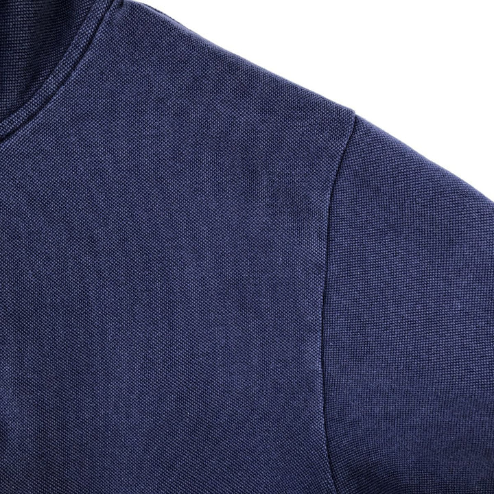 2000'S Orvis Half-Zip Sweatshirt (Men's Size L) cotton navy blue type Vintage Second Hand