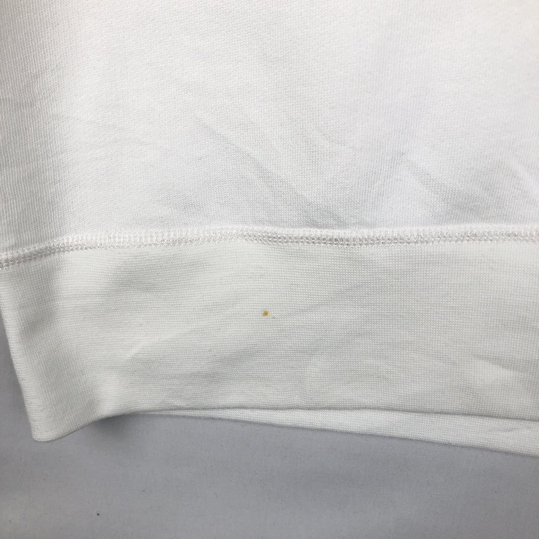 Ralph Lauren POLO SPORT Half-Zip Sweatshirt, Men's XL polyester white type Vintage Second Hand
