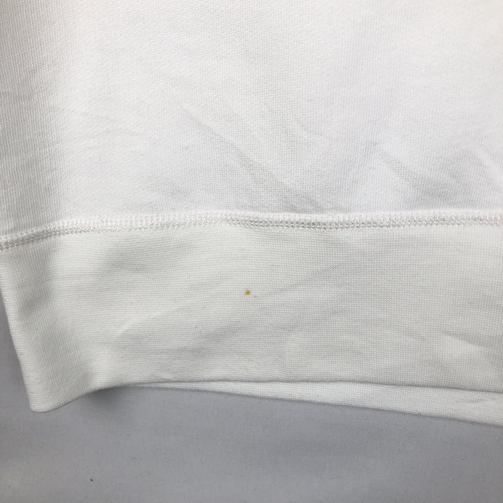 Ralph Lauren POLO SPORT Half-Zip Sweatshirt, Men's XL polyester white type Vintage Second Hand