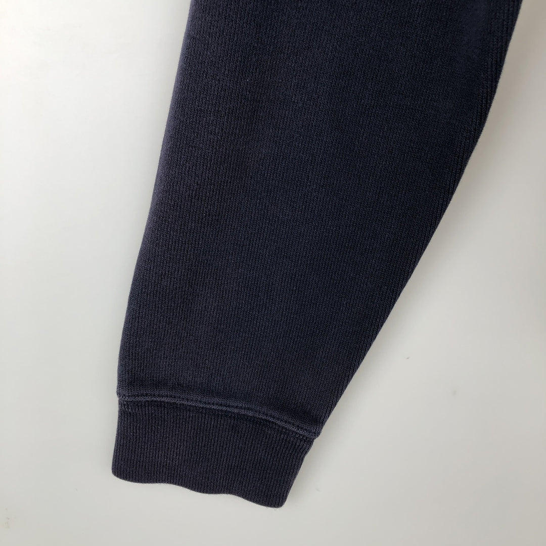 Ralph Lauren POLO RALPH LAUREN Half-zip sweatshirt, men's M size cotton navy blue type Vintage Second Hand